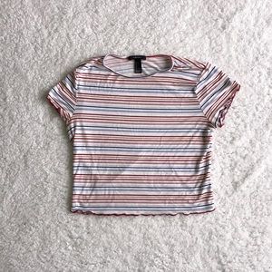 Forever 21 Large Crop Tee.